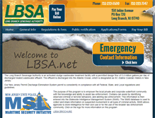 Tablet Screenshot of lbsa.net
